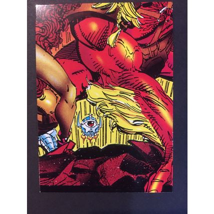 The Savage Dragon trading card #17, excellent condition!