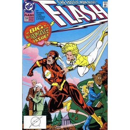 Flash (Vol 2) # 059 VFN+ ORIG US COMICS