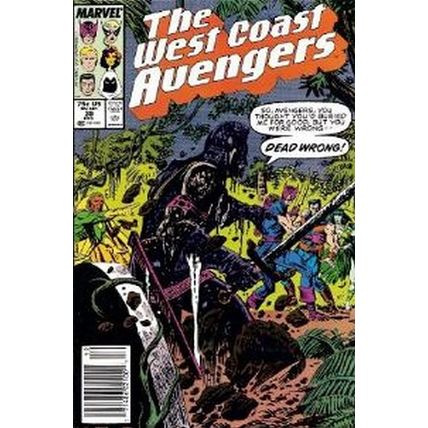 West Coast Avengers (Vol 1) # 039 VFN+ ORIG US COMICS