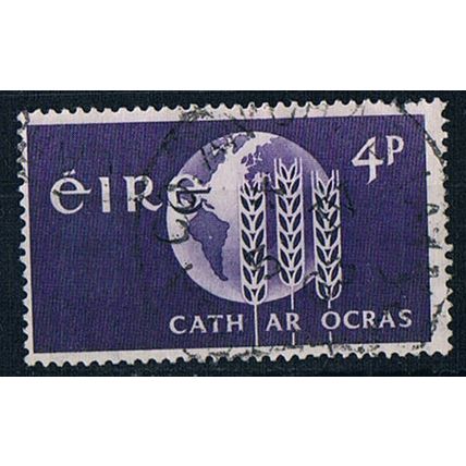 Ireland 1963 SG193 ir25 Freedom From Hunger 4d used Stamp