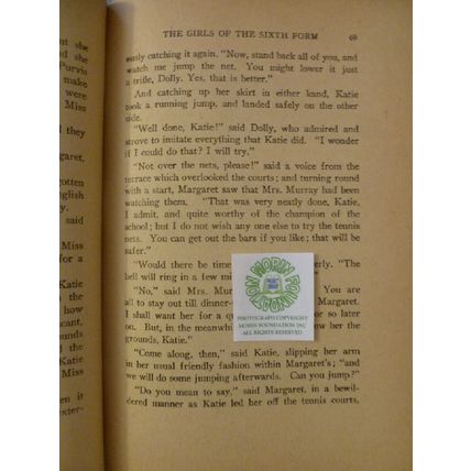 SCHOOL DAYS AT ST. BEDE'S or THE GIRLS OF ST. BEDE'S 1929 YOUNG ADULT NOVEL