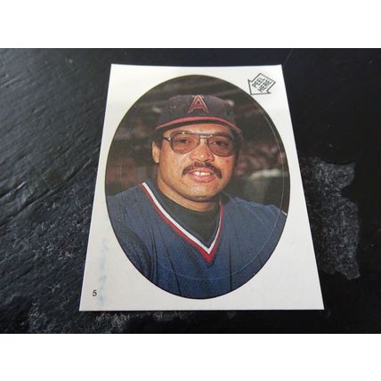1983 Topps Stickers # 005 Reggie Jackson Excellent (5) California Angels