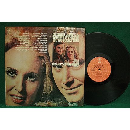 Jones & Wynette - We Go Together/Me & The First Lady - 2-LP - BG 33752 - EX+