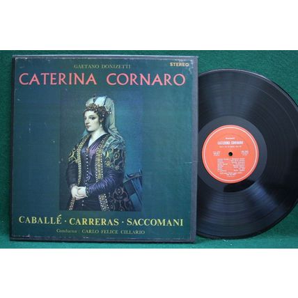 Cillario/Caballe/Carreras - Donizetti: Caterina Cornaro - 2-LP - MRF 99 S - NM
