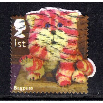 GB 2014 QE2 1st Classic Children's TV ' Bagpuss ' used SG 3558 ( M1240 )