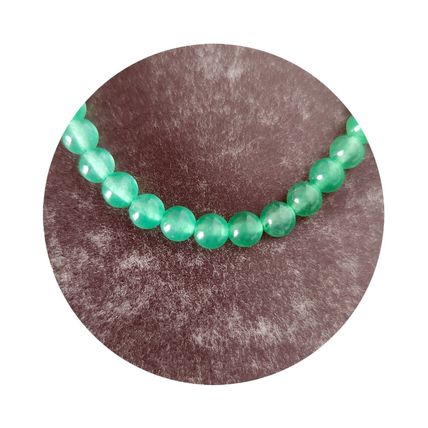 Aventurine Green 6 mm Natural Stone Beads String Avg 62 Beads 15 inches long NB4