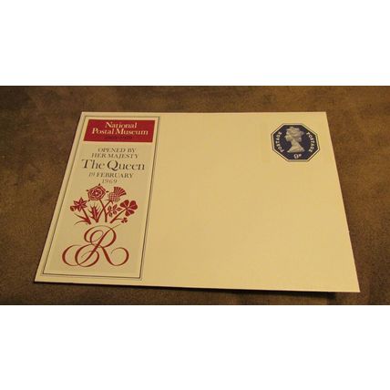1969 GB Event Cover - National Postal Museum Opened by Queen Elizabeth