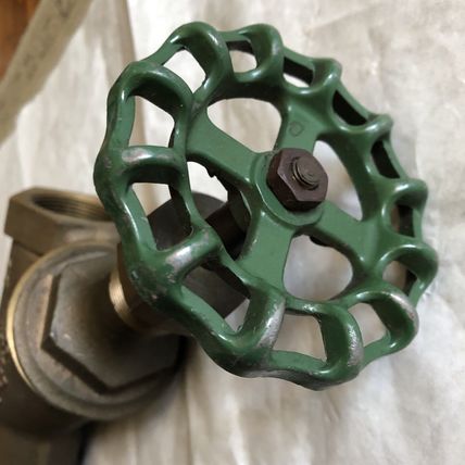 UNITED BRASS works 1-1/2" BOILER Y BLOW DOWN VALVE 200 RANDLEMAN N.C,gate,AL