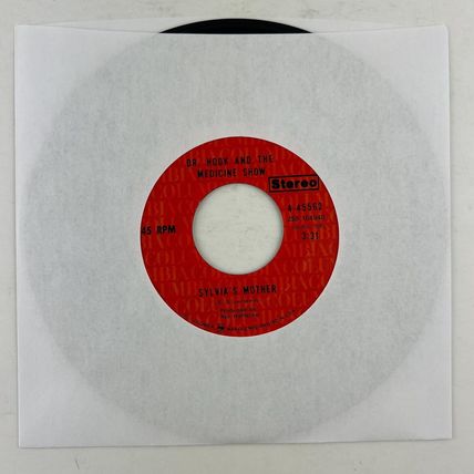 Dr Hook And The Medicine Show – Sylvia's Mother / Makin' It Natural 45RPM Single