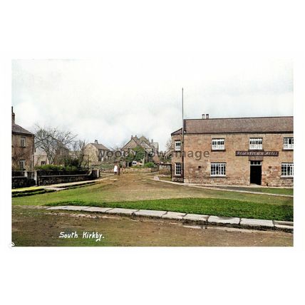 ptc1499 - Yorks. - Rose & Crown Hotel, now Church House, South Kirby - print 6x4
