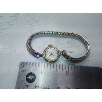 Vintage Bulova Women's 10 Kt Rolled Gold Case Self Winding Watch