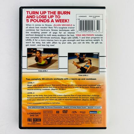 Yoga Meltdown (DVD, 2010)