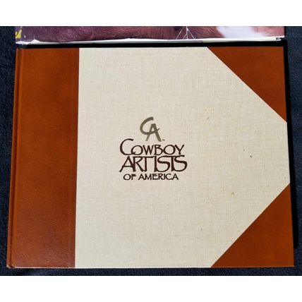 RARE Cowboy Artists of America 1988 1st ED Hardcover & Jacket