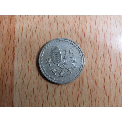 Cyprus 1982 25 Mils Coin