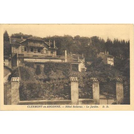 55 - Clermont-en-Argonne - HOTEL BELLEVUE