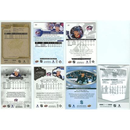 Alexander Wenneberg 7x card lot