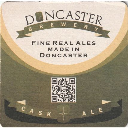 BEER MAT - DONCASTER BREWERY - FINE REAL ALES - (Cat No 001) - (2012)
