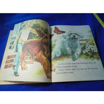 1978 BENJI Fastest Dog in the West Little Golden Book! $10.00 Shipped!