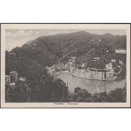 Panorama, Portofino, c.1920 - Alterocca Cartolina