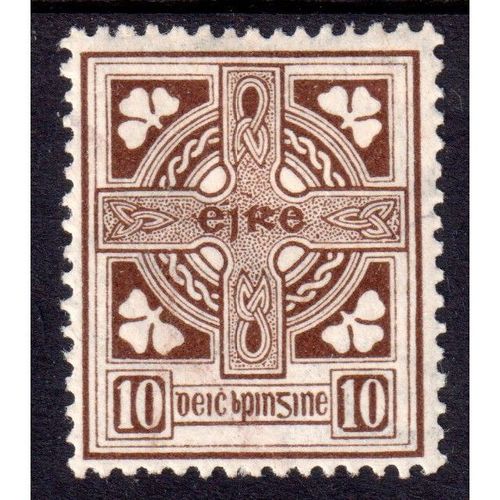 Ireland 1923 Sg81 10d brown m/mint