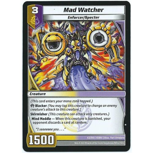 Kaijudo - Invasion Earth - #43/80 - Mad Watcher