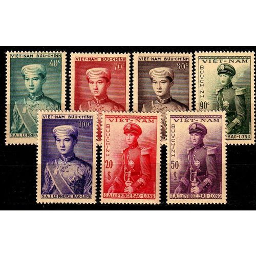 VIETNAM SÜD SOUTH [1954] MiNr 0091-97 ( **/mnh )