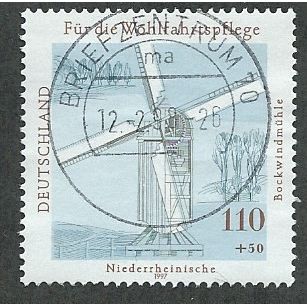 GER 1997 110pf+ 50 'CHARITY - MILLS' FINE USED (EBID48-545)