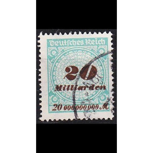 GERMANY REICH [1923] MiNr 0329 AP ( O/used )