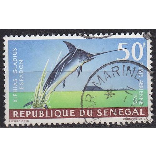 SENEGAL [1972] MiNr 0508 ( O/used ) Fische