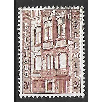 BELGIUM 1962 3F BROWN HORTA MUSEUM SG1804 FINE USED