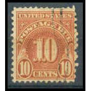 Used J84 10c Postage Due Average Plus WA1433