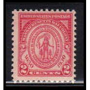 682 2c Massachusetts Fine MNH O1781