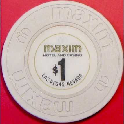 Maxim. $1 Casino Chip. Las Vegas, NV. T76.