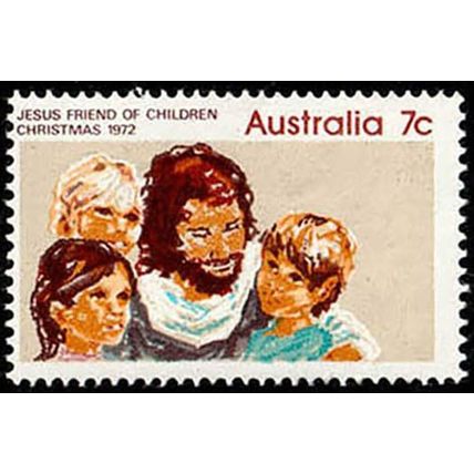 Australia 1972 Christmas 7c MNH Stamp.
