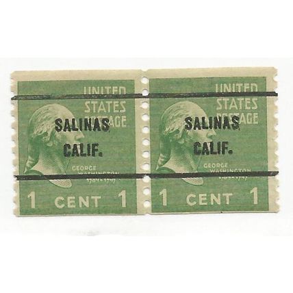 PRECANCEL-BURO FALL SALE UPTO 75% OFF CAT SALINAS, CA 839-61 PR MNH