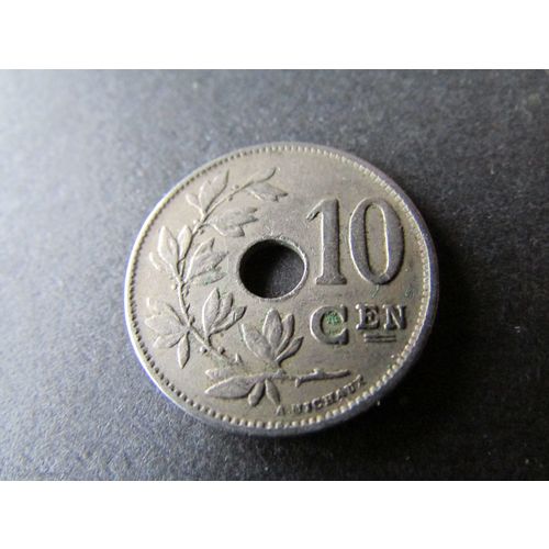 1920 BELGIUM 10 CENTIMES DUTCH TEXT FREE POST. I