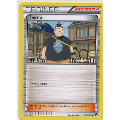 Pokemon XY BREAKPoint #112/122 Tierno