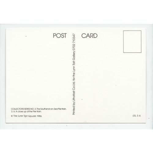 Southend-on-Sea Pier Train Postcard 33