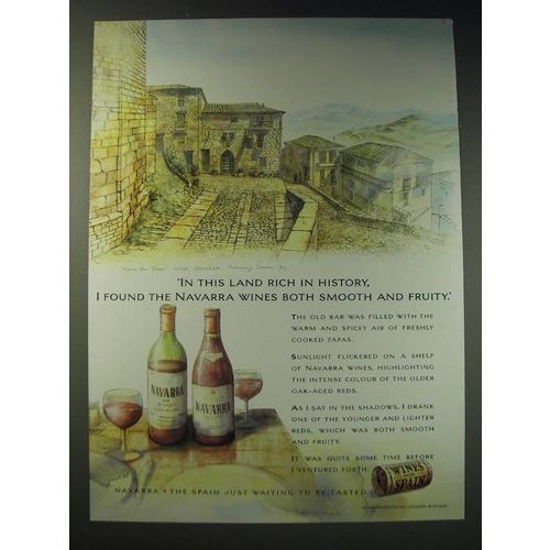 1987 Wines of Spain Ad - In this land rich in history