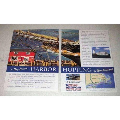 2000 American Cruise Lines Ad - New England