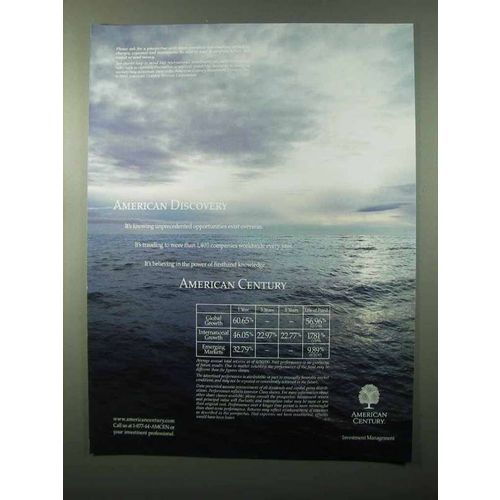 2000 American Century Investments Ad - Discovery