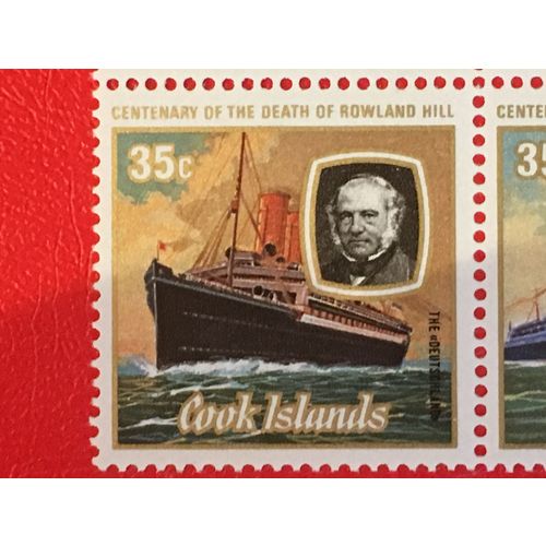 Cook Is 1979 Rowland Hill 35c Deutschland Unmounted Mint NHM SG 639 Sc 520 stamp