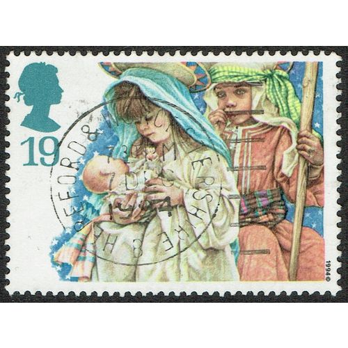 1994 Christmas Childrens Nativity Plays 19p Multicoloured SG1843 FU