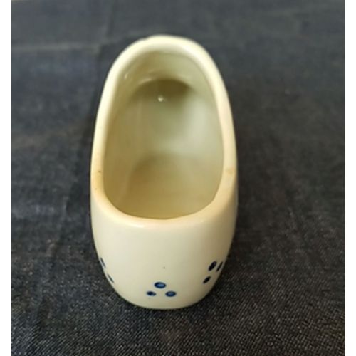 Delft Handpainted Dutch Shoe Planter - 5"