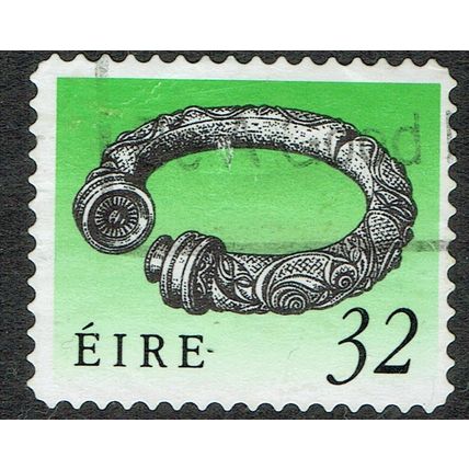 Ireland 1991 Irish Heritage 32p Black and Green S/Ad SG823a GU