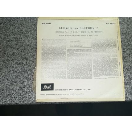 Beethoven: Symphony No. 3 in E-Flat Major, Op. 55 "Eroica", Ludwig van Beethoven