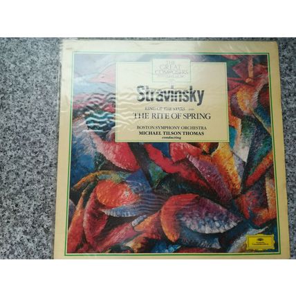Stravinsky, Mens Chorus Of The New England Conservatory ‎– The Rite of Spring