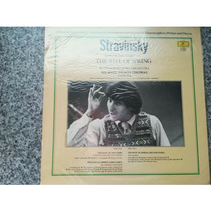 Stravinsky, Mens Chorus Of The New England Conservatory ‎– The Rite of Spring