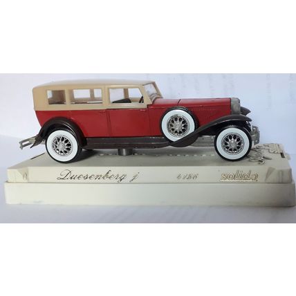 RARE MODEL > SOLIDO - DUESENBERG J - Vintage Sedan Tourer 1:43 - Cased VERY GOOD