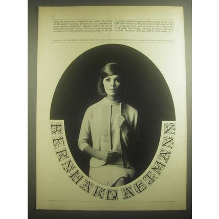 1962 Bernhard Altmann Sweaters Advertisement